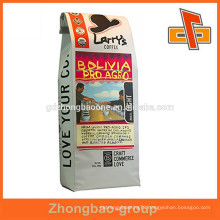 Moisture proof recycle coffee packaging bag/ coffee bean packaging bags